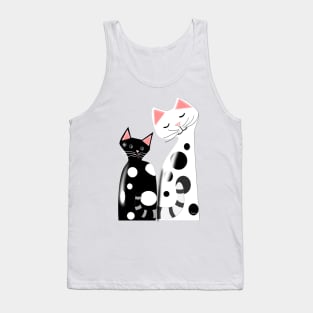 Mother Cat and Her Son Copyright by TeAnne Tank Top